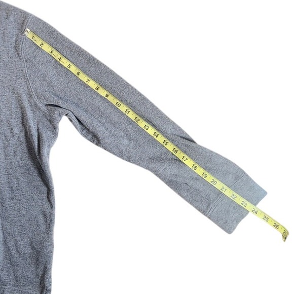 Polo Ralph Lauren Estate Rib Gray 1/4 Zip Pullover Sweatshirt Size XL - Picture 6 of 6